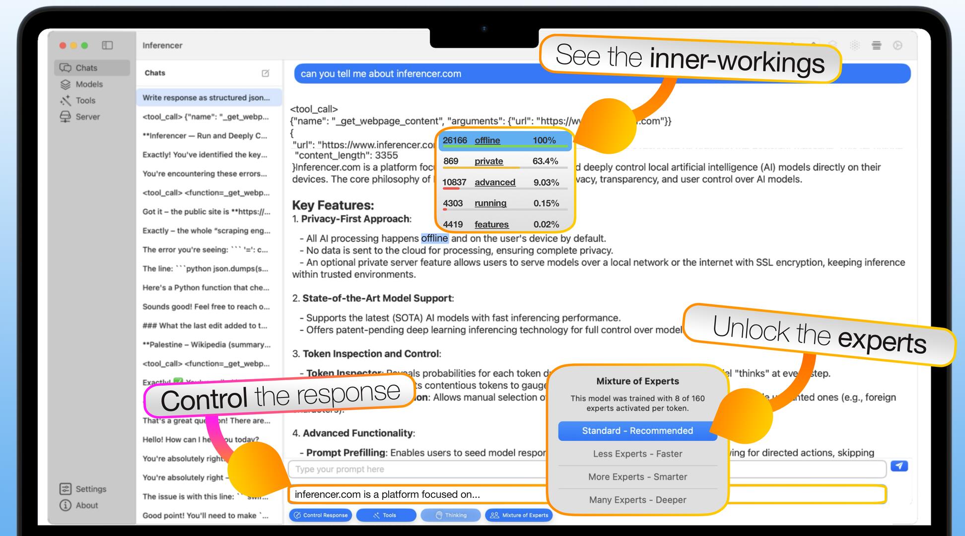 See the inner-workings
